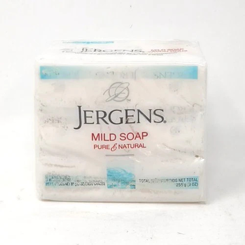 Jergens Mild Soap, 3 Bars/pk, 3 Total Bars, Sodium Tallowate 3oz EA