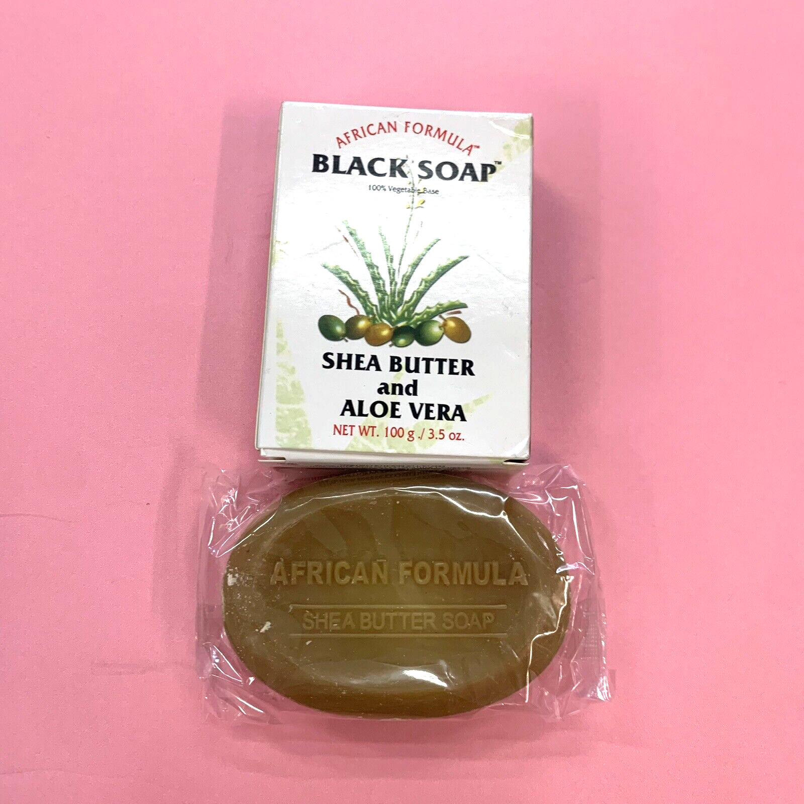 African Formula Back Soap Shea Butter & Aloe Vera 3.5 oz