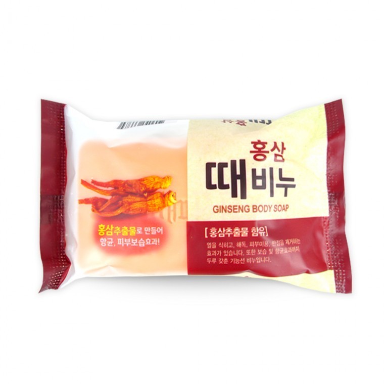 Korean Red Ginseng Exfoliating Body Soap Bath Scrub Skin Removal Moisture 150g