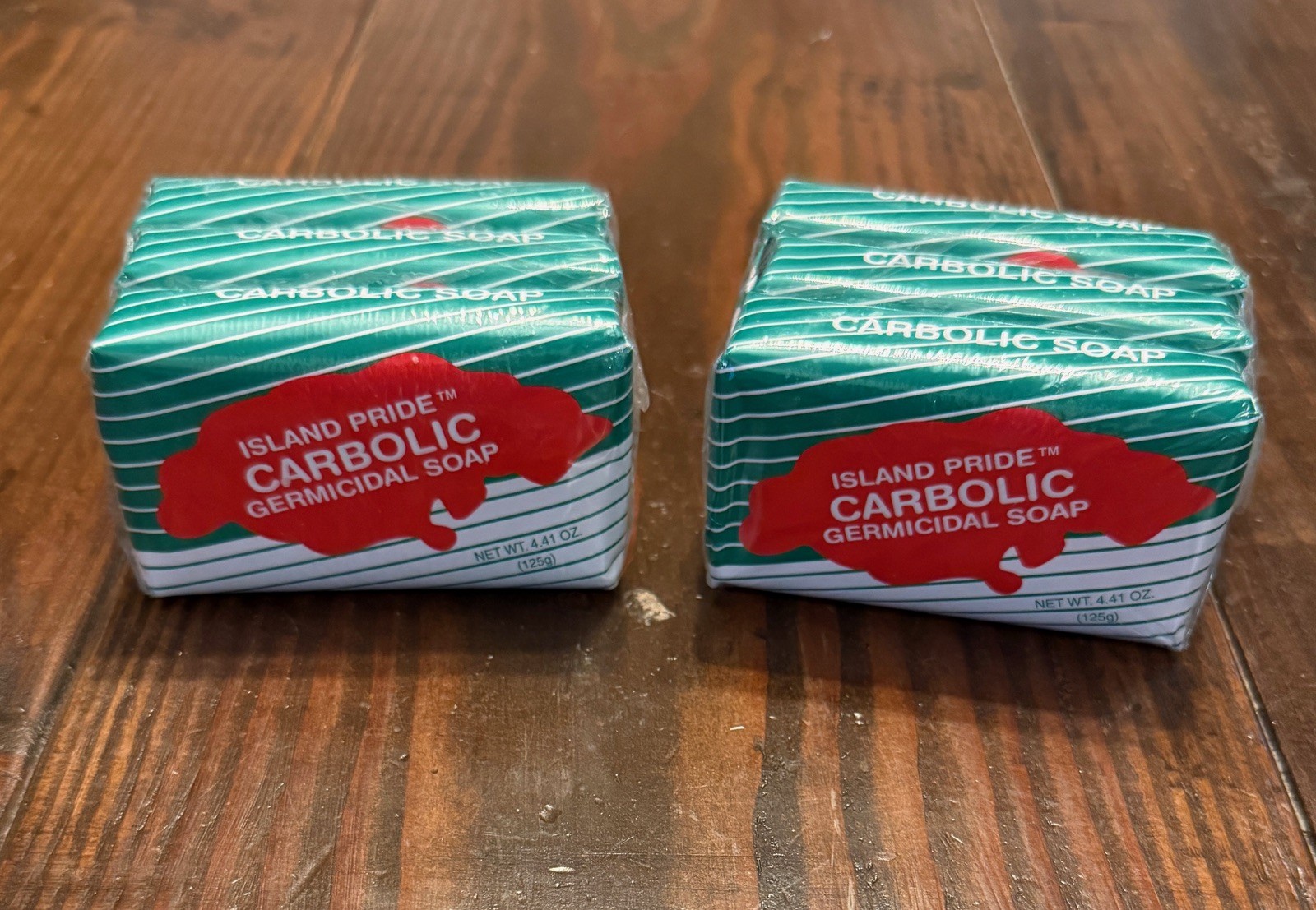 6 Bars Island Pride Carbolic Germicidal Soap 4.41oz Antibacterial NEW SEALED