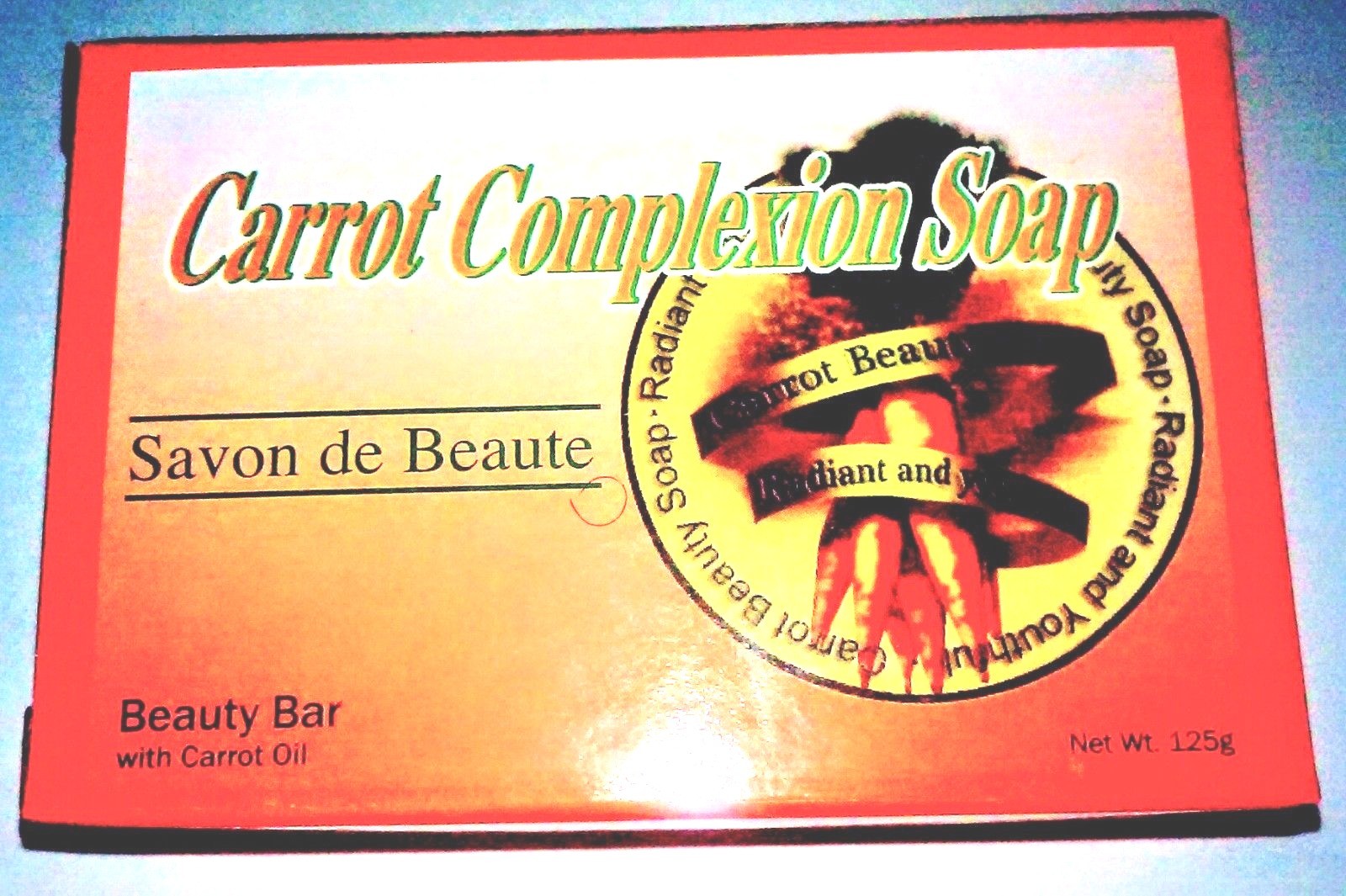 Carrot Complexion Soap 4 Oz | Natural Cleansing Bar
