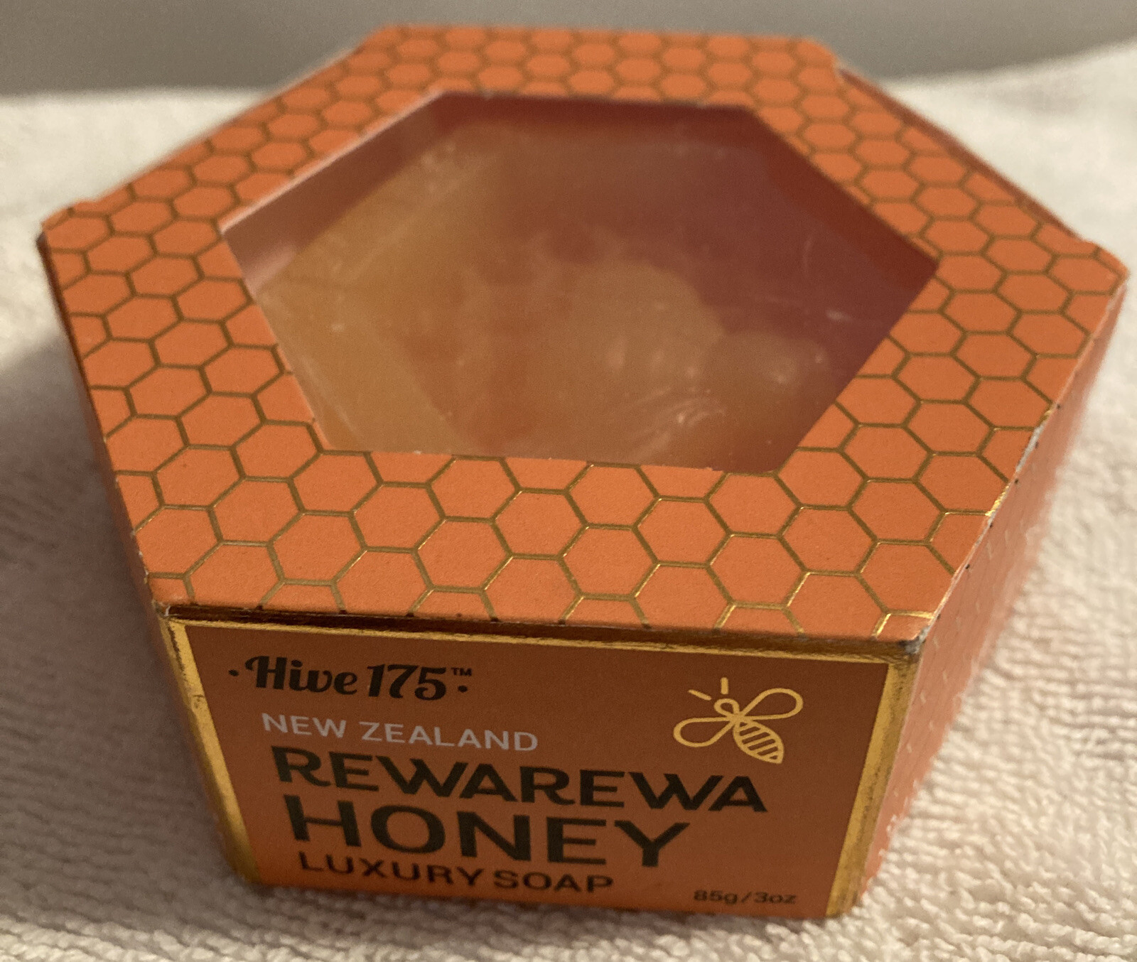 Hive 175 Rewarewa Natural New Zealand Honey Luxury Soap 85g 3oz Parr