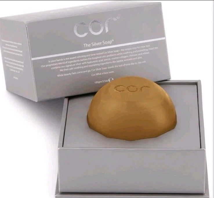 COR Silver Soap Cleansing Bar Acne Colloidal Signature 1.06 Oz Exp 8/27 Sealed