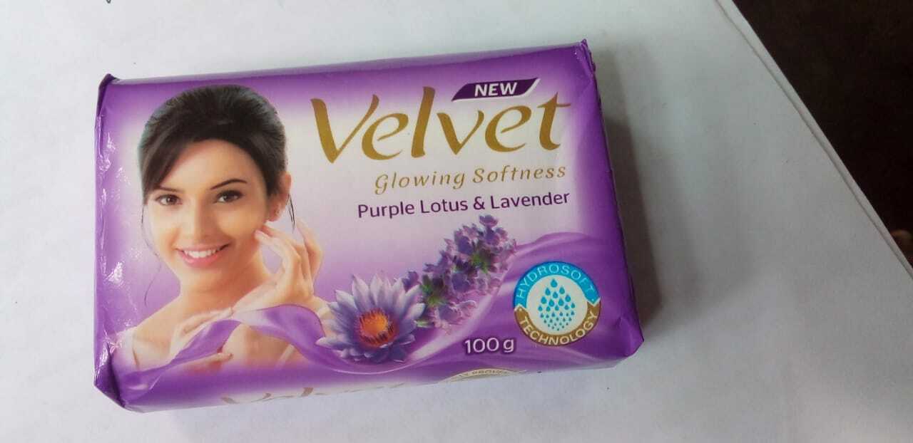Velvet Glowing Softness Purple Lotus & Lavender Soap Keep Your Skin Fresh Always