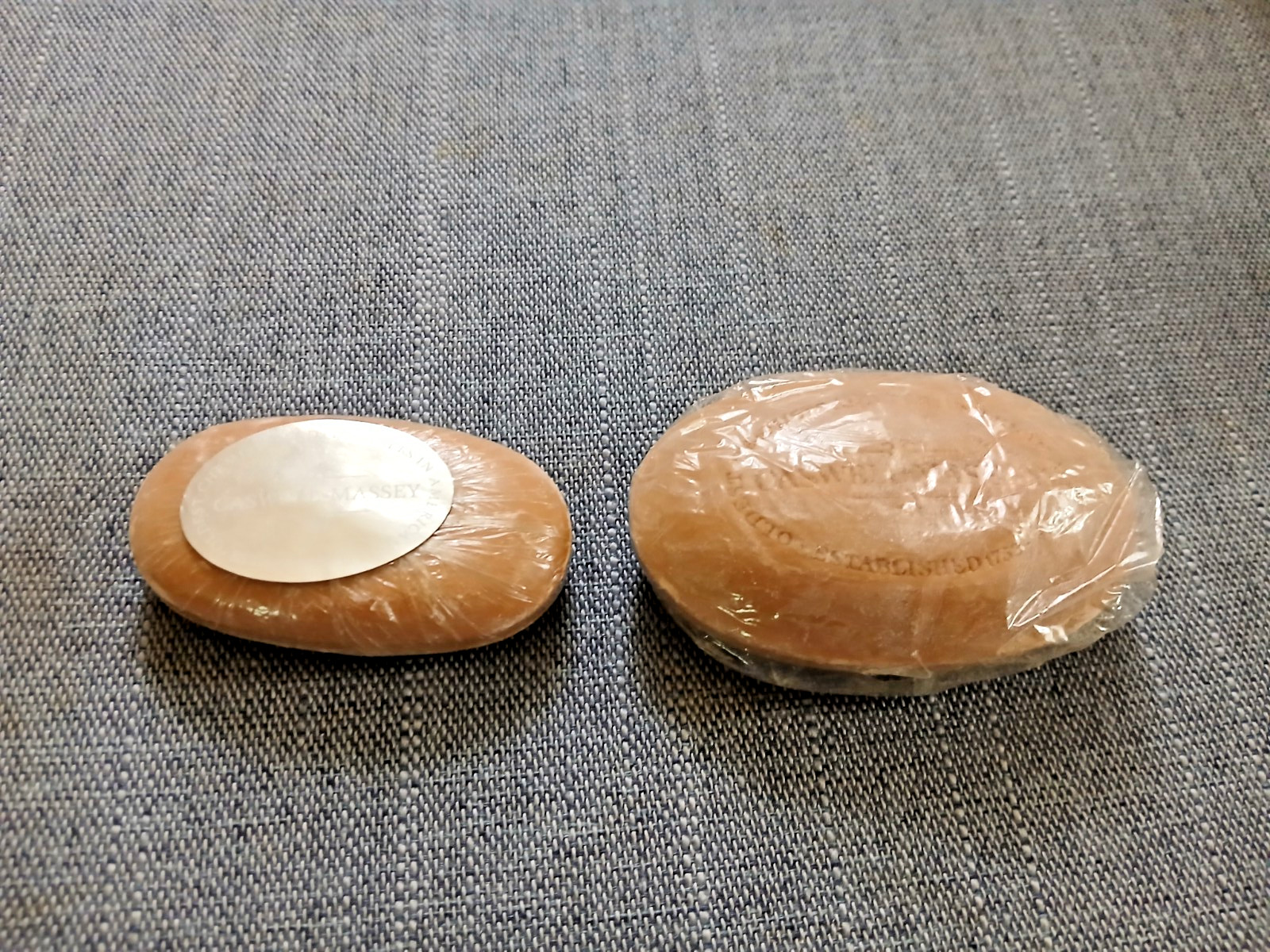 Lot of 2 vintage Caswell Massey Bar Soaps NEW – Unknown Scent