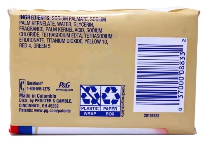 Lot: 3x 8packs Safe-Guard Antibacterial Soap, 4oz Bar beige color Anti-bacterial
