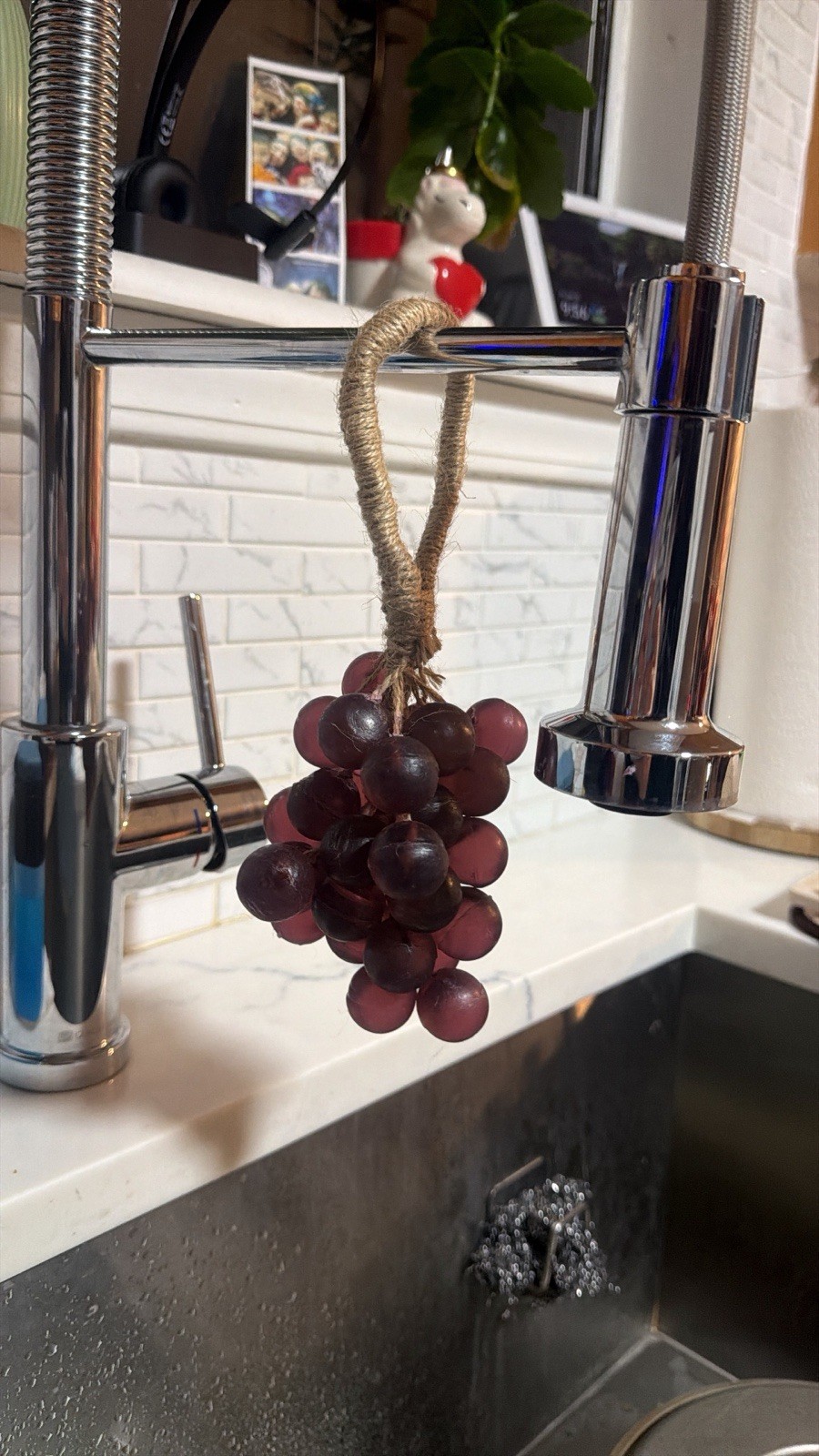 Grape Soap, Handmade Grape Soap on a Rope, Decorative & Aromatic Soaps With Aloe