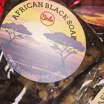 African Black Soap -Artisan all natural handmade soap