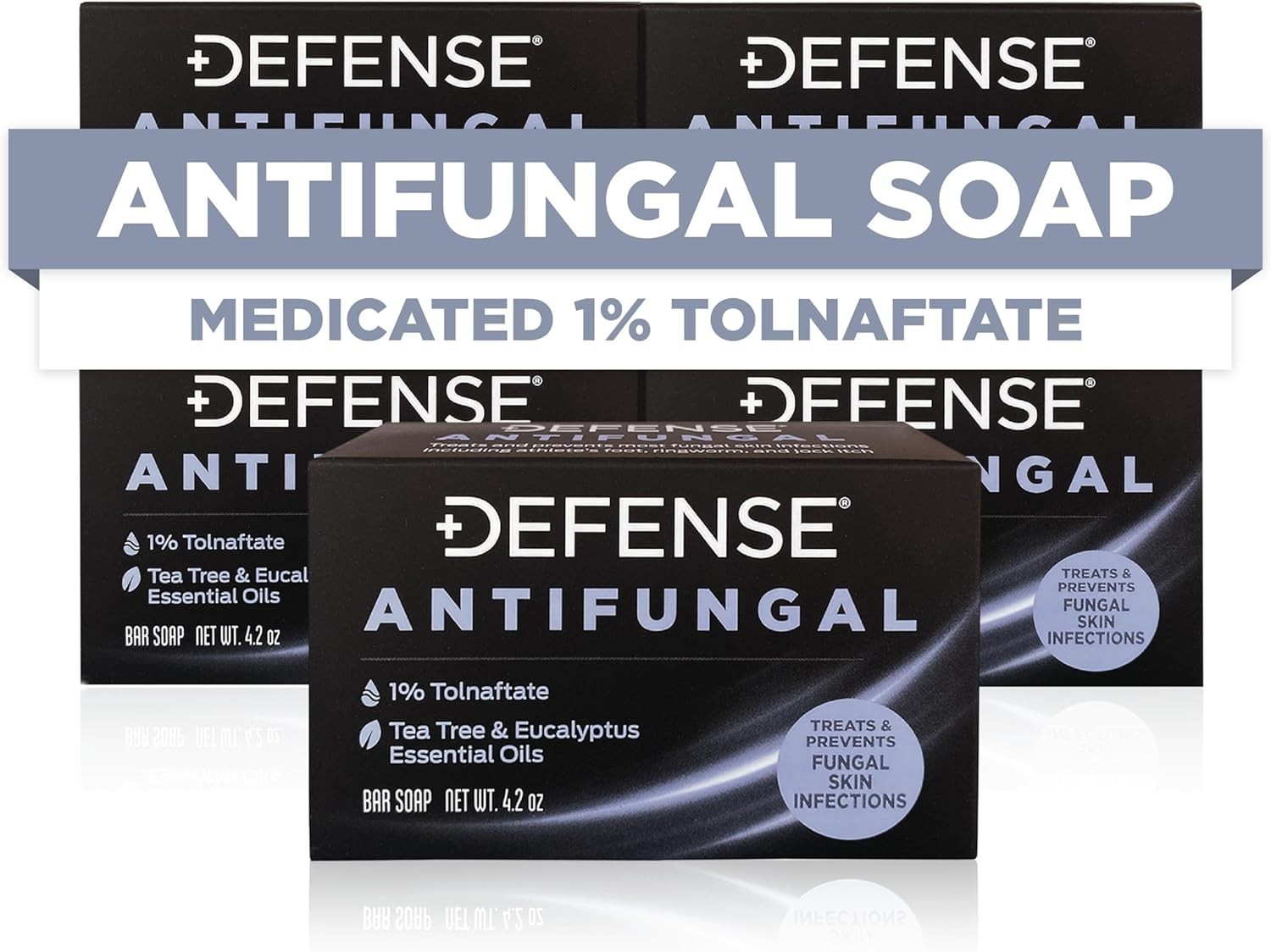 Defense Medicated Soap for Skin Fungus