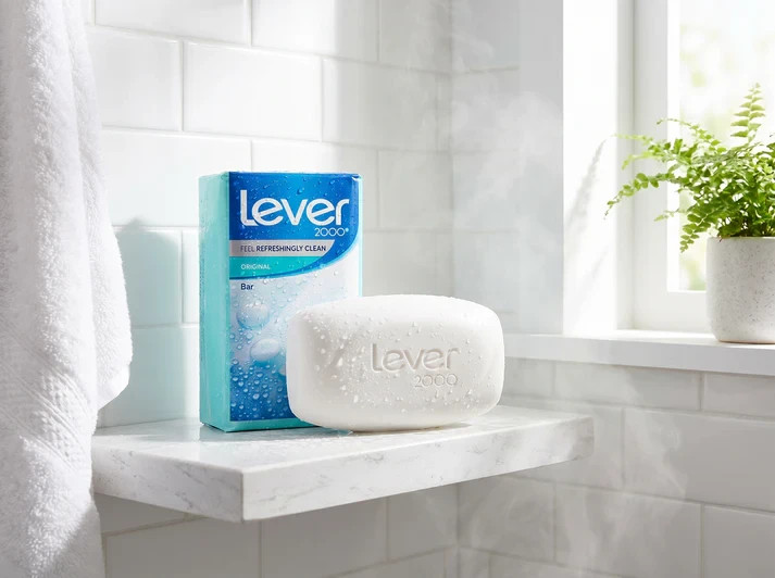 3 PACK Lever 2000 Original Bar Soap 3 Pack 3.75 oz Each Fresh Clean Bath Soap