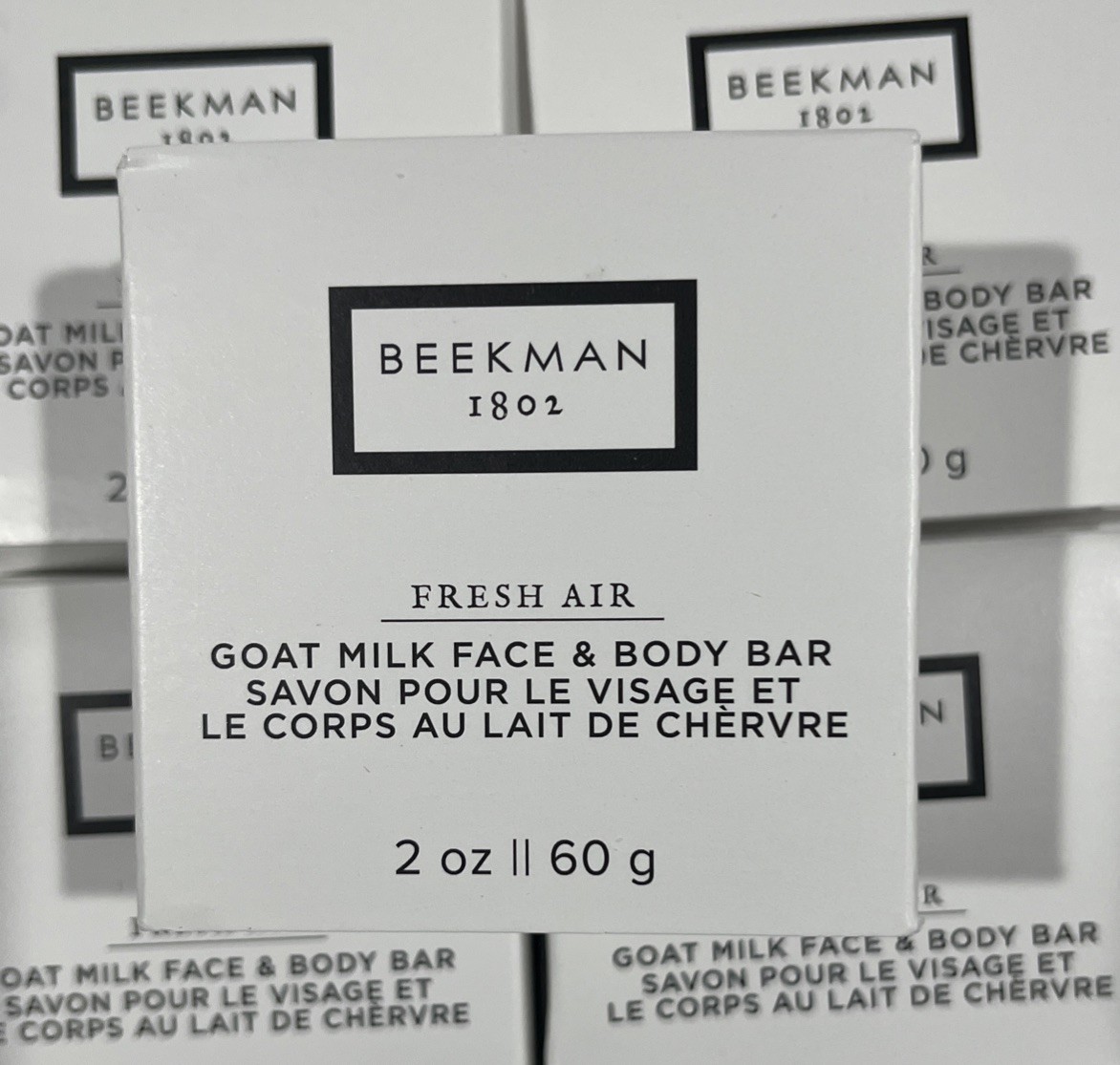Lot Of 7 Beekman 1802 Fresh Air GOAT Milk Face & Body Bar. 2oz Bars.