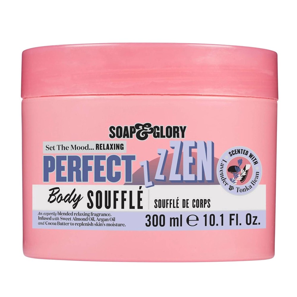 Soap And Glory Perfect Zen Body Soufflé Lavender & Tonka Bean 300ml
