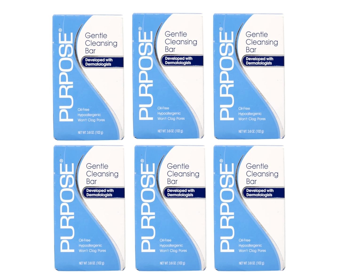 Purpose Gentle Cleansing Bar, Gentle As Water, All Skin Types, For Sensitive