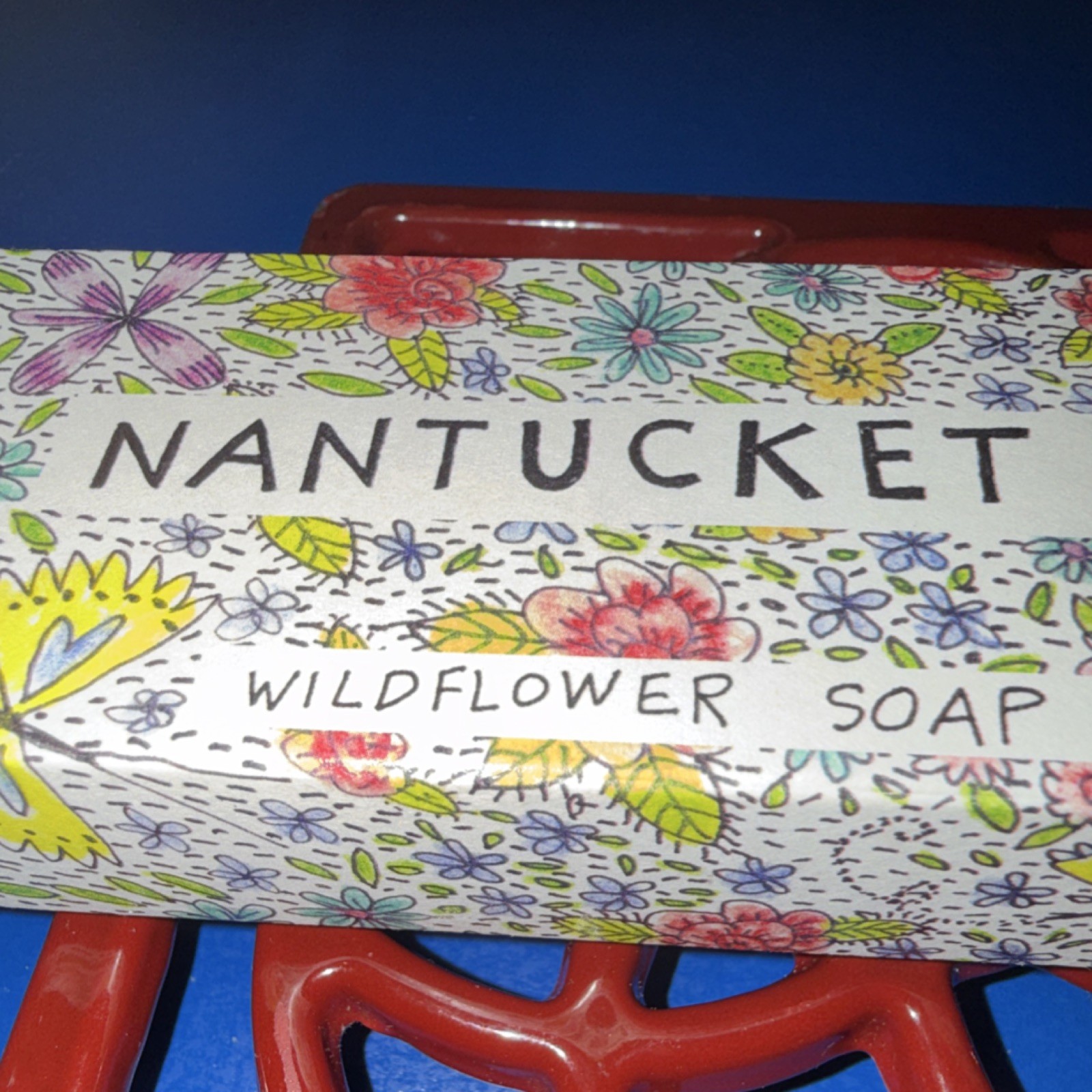 Nantucket Wildflowers Wildflower Soap Bars 8.25 oz Floral Body Bars Multicolor