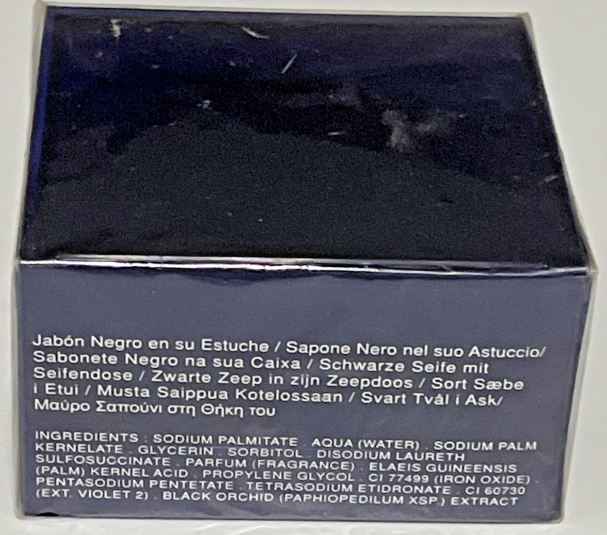 VTG YSL Yves Saint Laurent Nu Black Soap with Case 5.2oz Sealed Rare