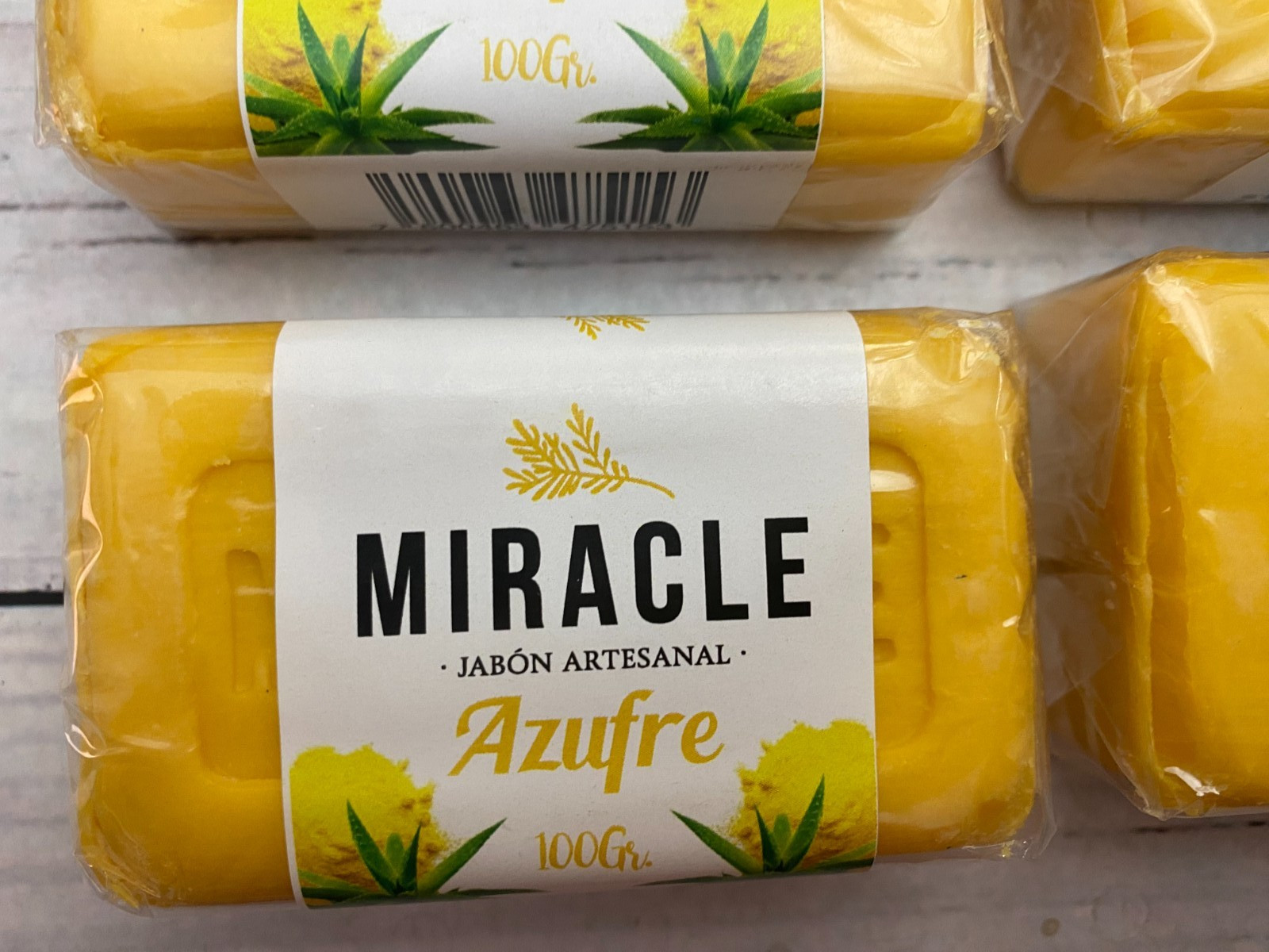 Jabon de Azufre – 100gr. 4 Pack Soaps