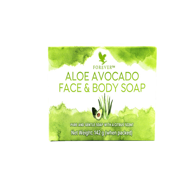 Forever Aloe Avocado | Face And Body Soap Moisturizing | Clean Rich text | 100g