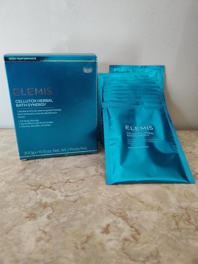 Elemis Cellutox Herbal Bath Synergy 10 Sachets 10.5oz. Exp. 2028