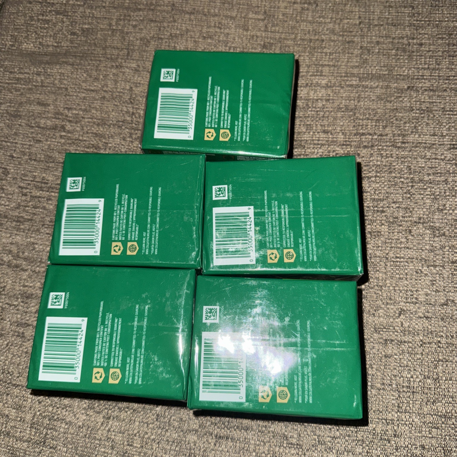 Lot Of 5 Packs Irish Spring Classic Original Clean Bar Soap 10 Bars 3.2 Oz Each