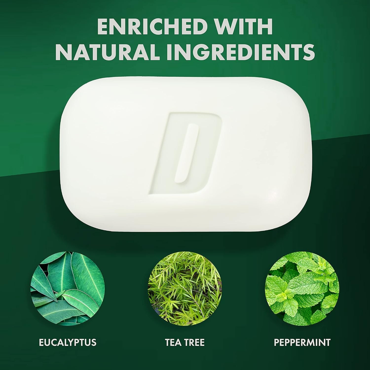 Tea Tree & Eucalyptus Bar Soap 5-Pack | Healthy Skin Care