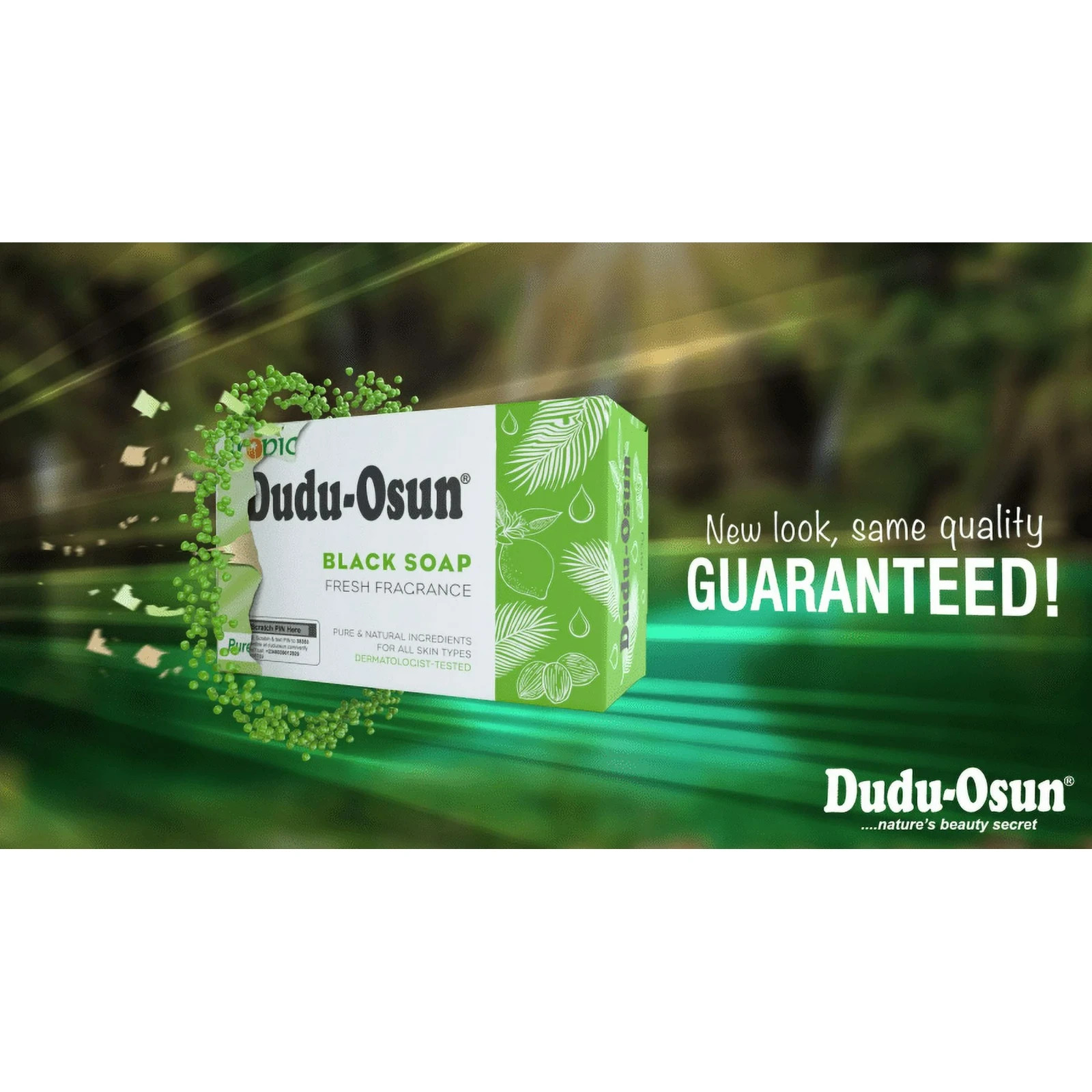 6 Pack of Dudu Osun Black Soap