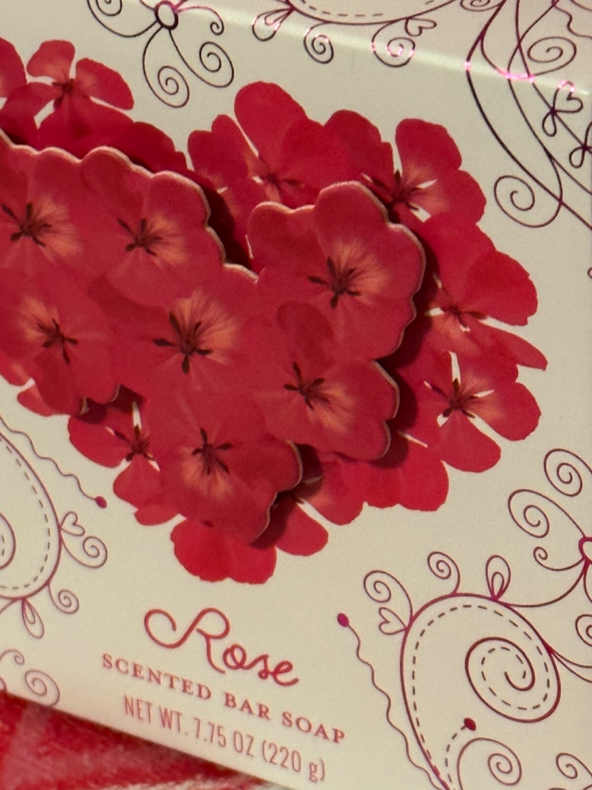 ROSE SCENTED 🌹 BAR SOAP🧼 7.75 oz COMMONWEALTH SOAP & TOILETRIES 🇺🇸