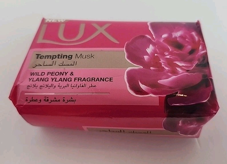 Lux Tempting Musk Soap 170 Grams Wild Peony & Ylang Ylang Made In Saudi Arabia