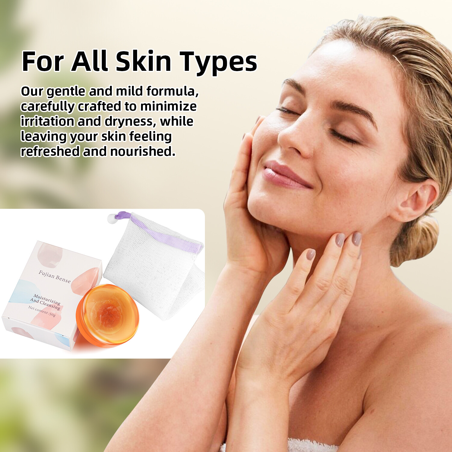 Improve Skin Coconut Olive Palm Oil Soap Acne Blemish Brightening Soap Body Wash