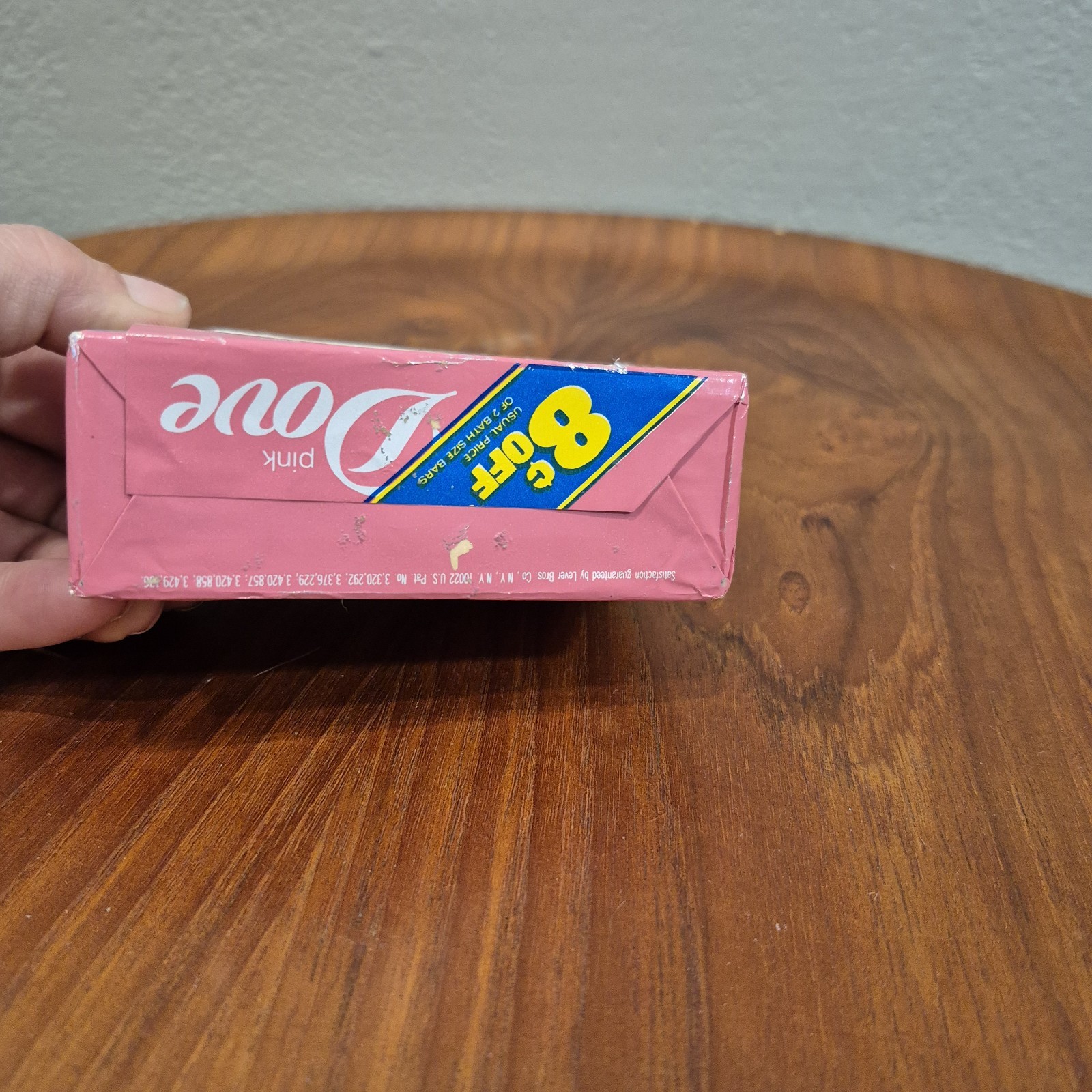 Vintage Dove Pink Beauty Bar 1/4 Moisturizing Cream 3.5 Oz NEW