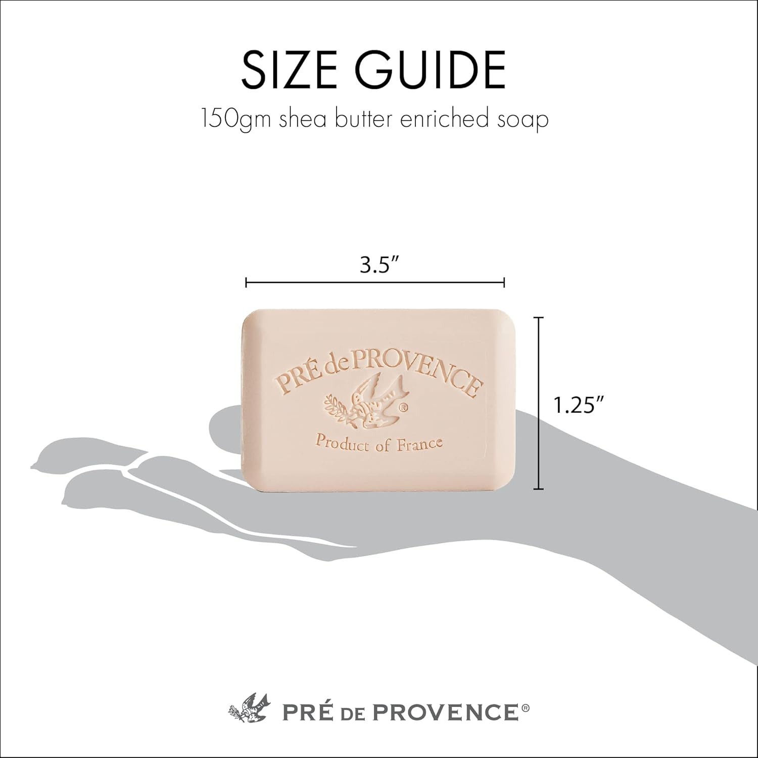 Sea Salt Scented Artisanal Soap with Organic Shea Butter – 5.3 oz Beauty Bar