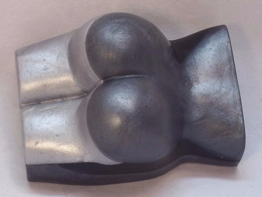 Gluteus Fabulous, our silver, gunmetal and black booty – a showstopper! butt
