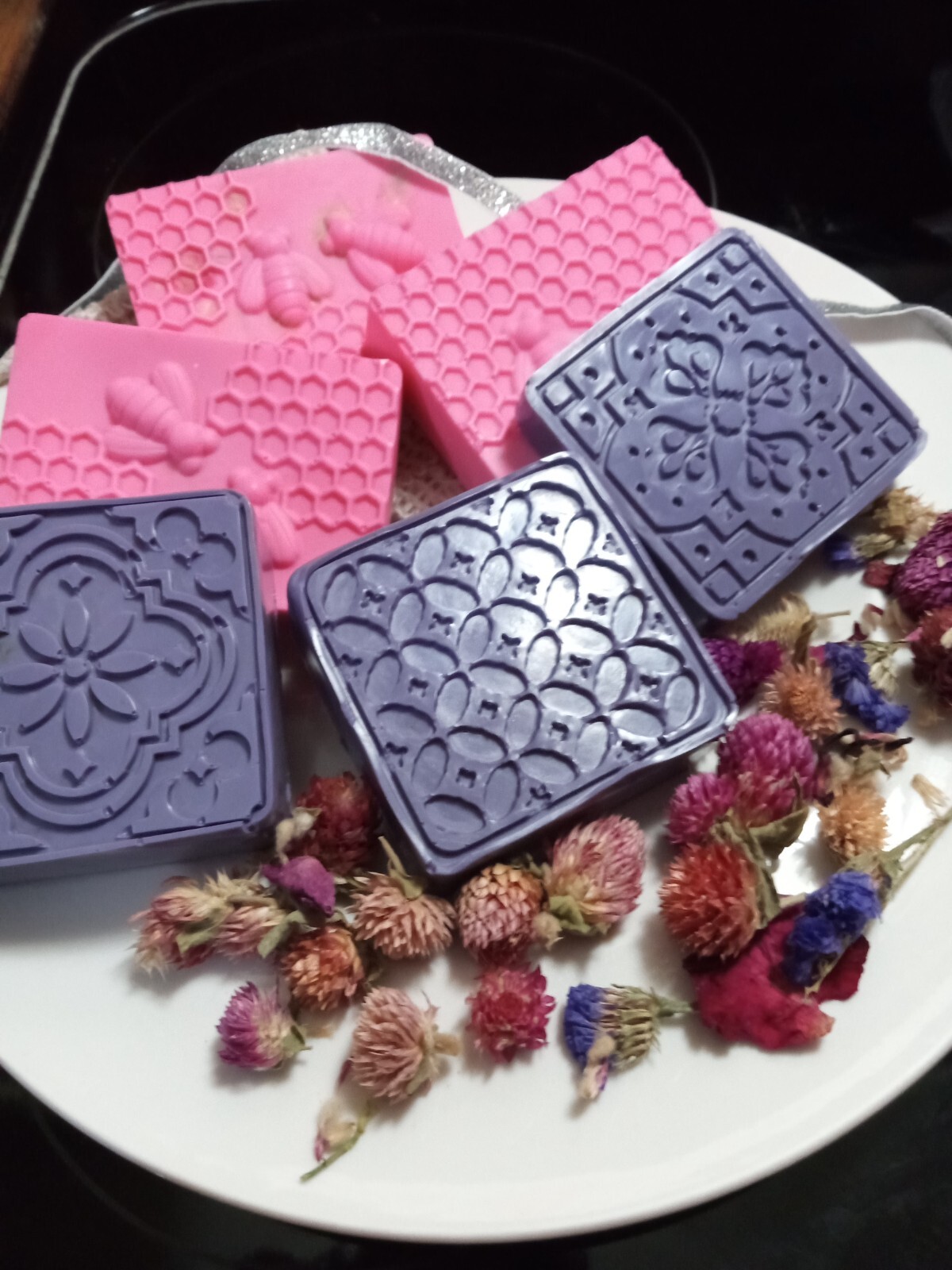 Beautiful & hypoallergenic, customizable,handmade soaps and candles….