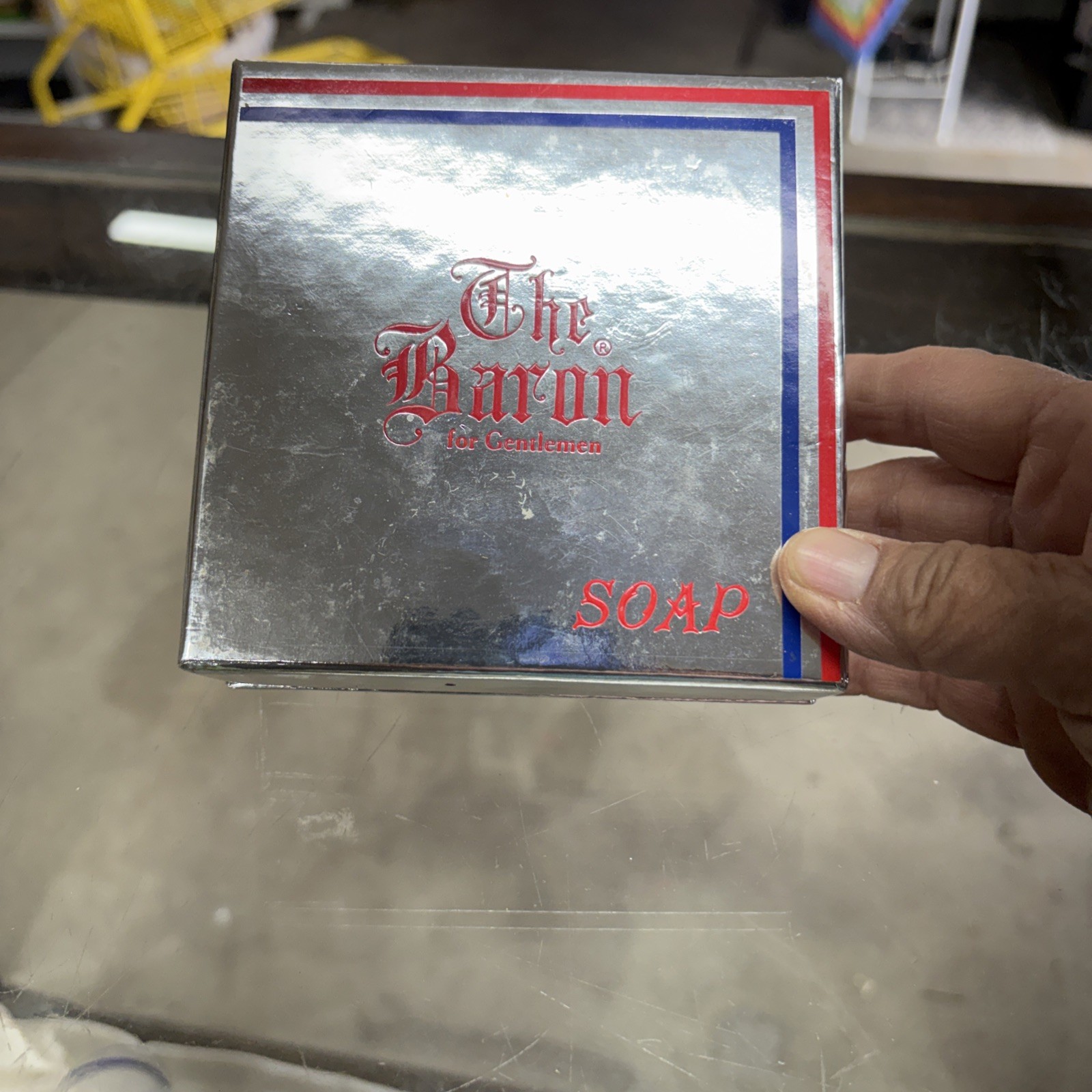 Vintage The Baron For Gentlemen Bath Soap 5.5 OZ. By Evyan New In Box