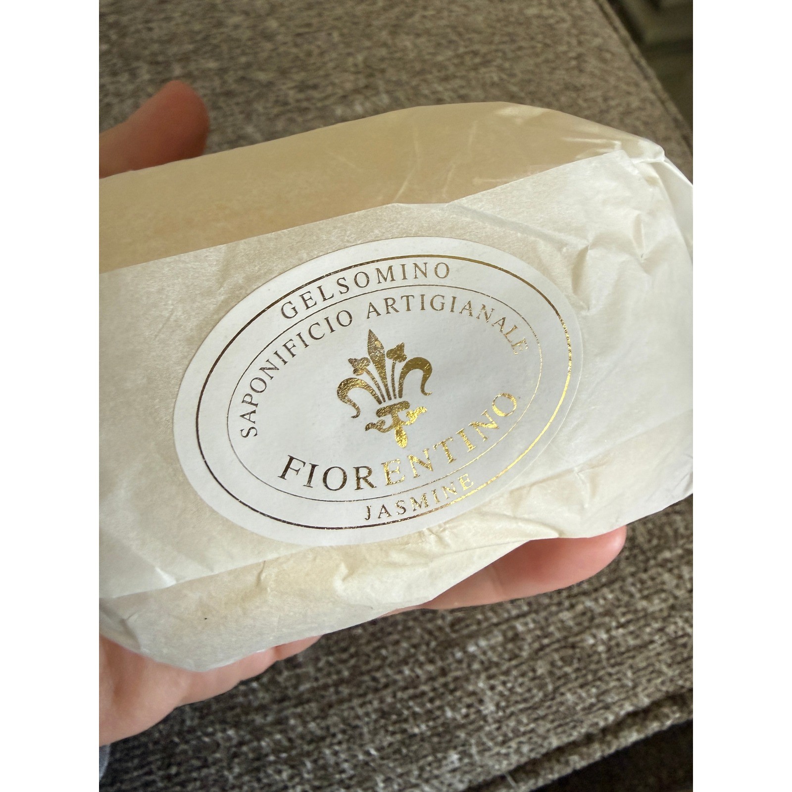 Saponificio Artigianale Fiorentino Jasmine Soap Bar Made in Italy Gelsomino NEW
