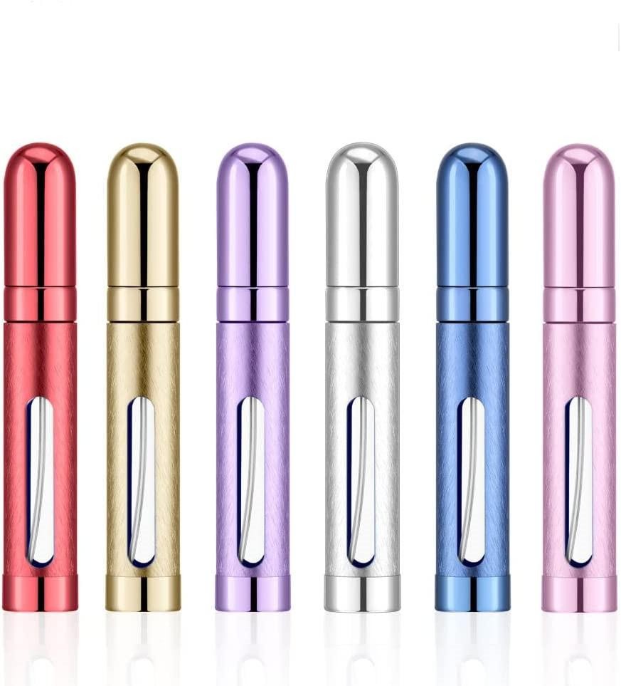 Travel Portable Refillable Perfume Atomizer Bottle 12ML Scent Pump Spray Empty
