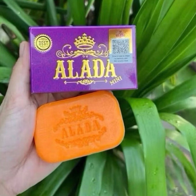 2x ALADA Soap Natural Instant Whitening Premium 10x Richer Formula Face Body160g