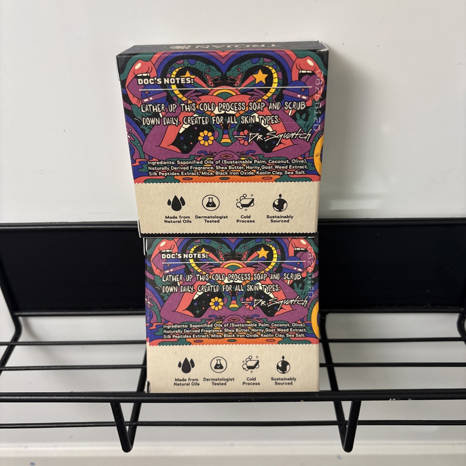 Dr Squatch Lot Of 4 Limited Edition Bar Soap (2 ea. Count Sudsula & Bricc’d Up)