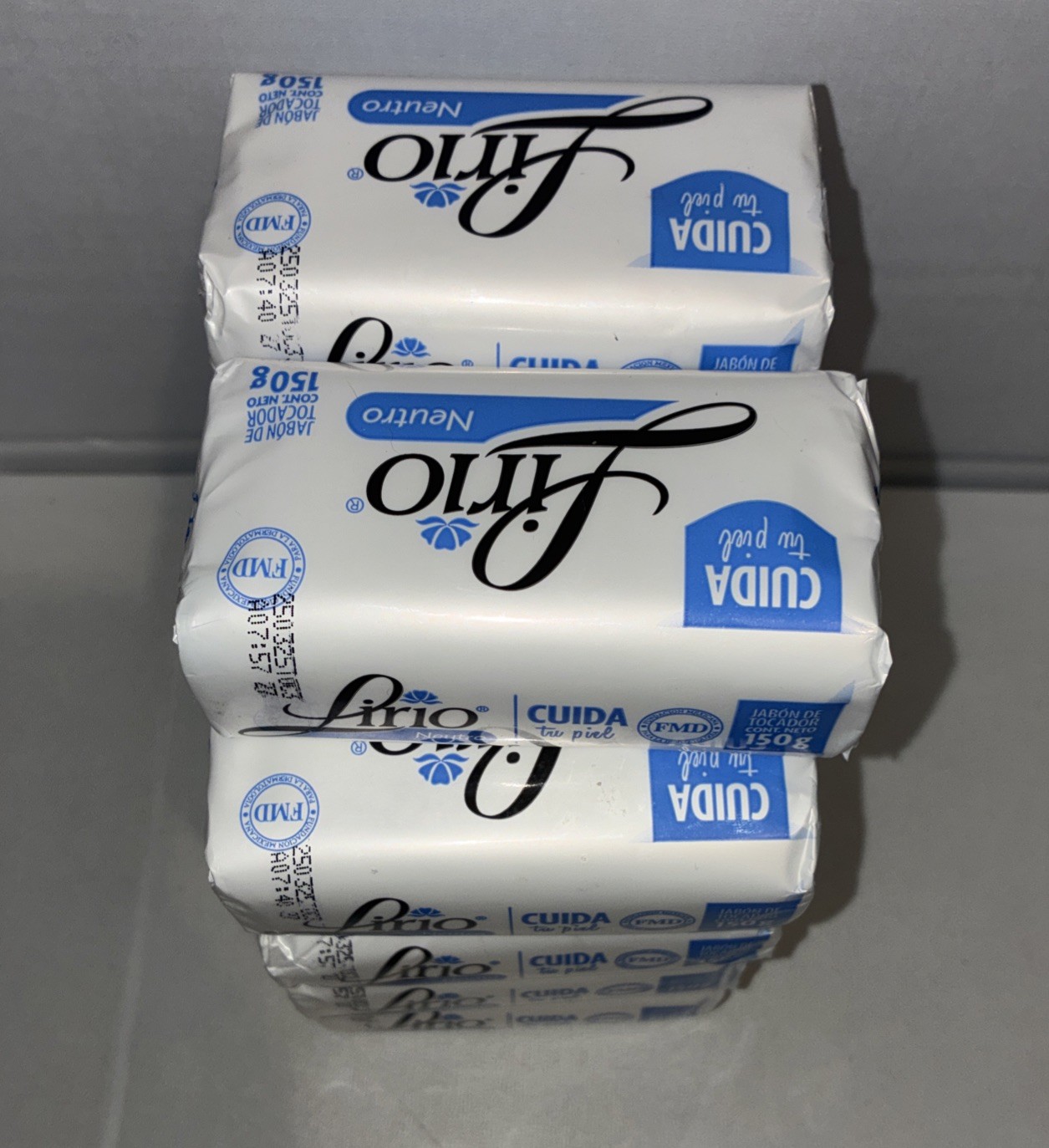 Lot Of 14-Lirio Neutro Neutral Bar Soap – 5.29 oz