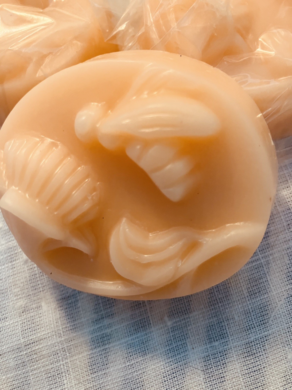 TANGERINE Scented Soap 4oz Goat Milk Glycerin Organic Oils Jojoba+