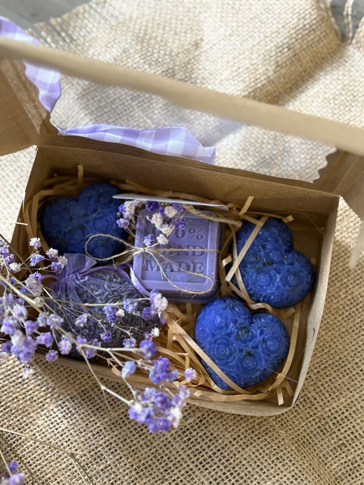 Set de Jabones Artesanales de Lavanda 💜