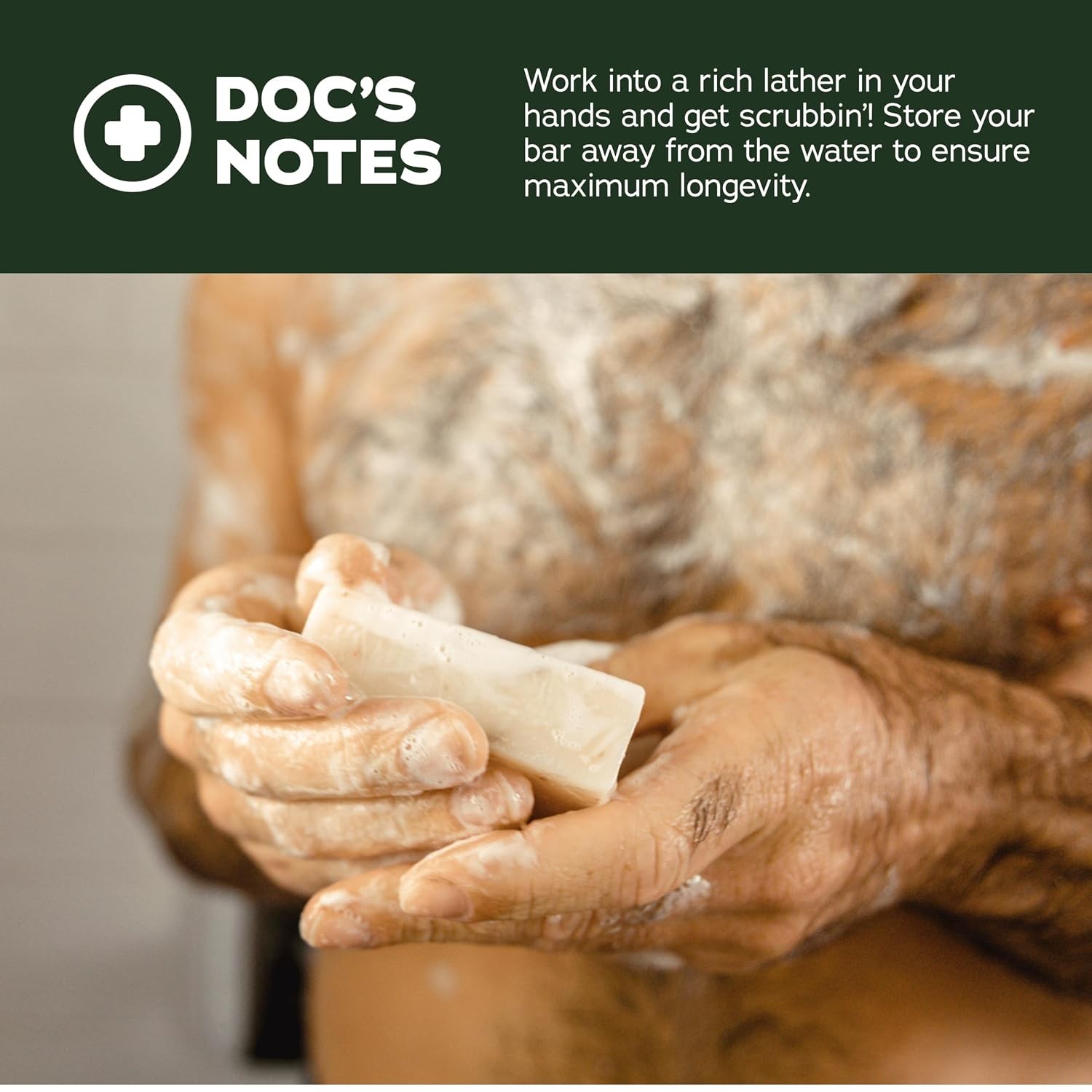 Dr. Squatch Natural Men’s Bar Soap – Cold Process Body Soap Bar with Natural Oil