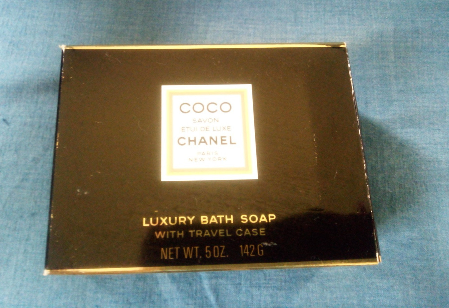 Vintage CHANEL Coco Luxury Bath Soap Savon 5 OZ 142G Unused in Box France READ