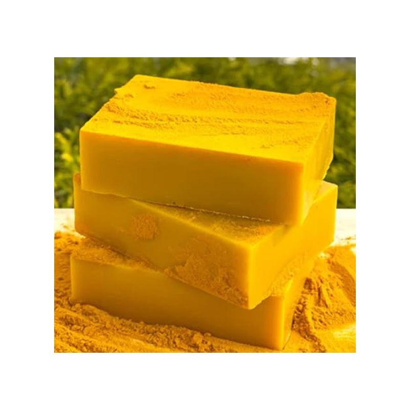 Turmeric & Kojic Acid Brightening Soap Bar 100g Lemon Scent Face Body Hands
