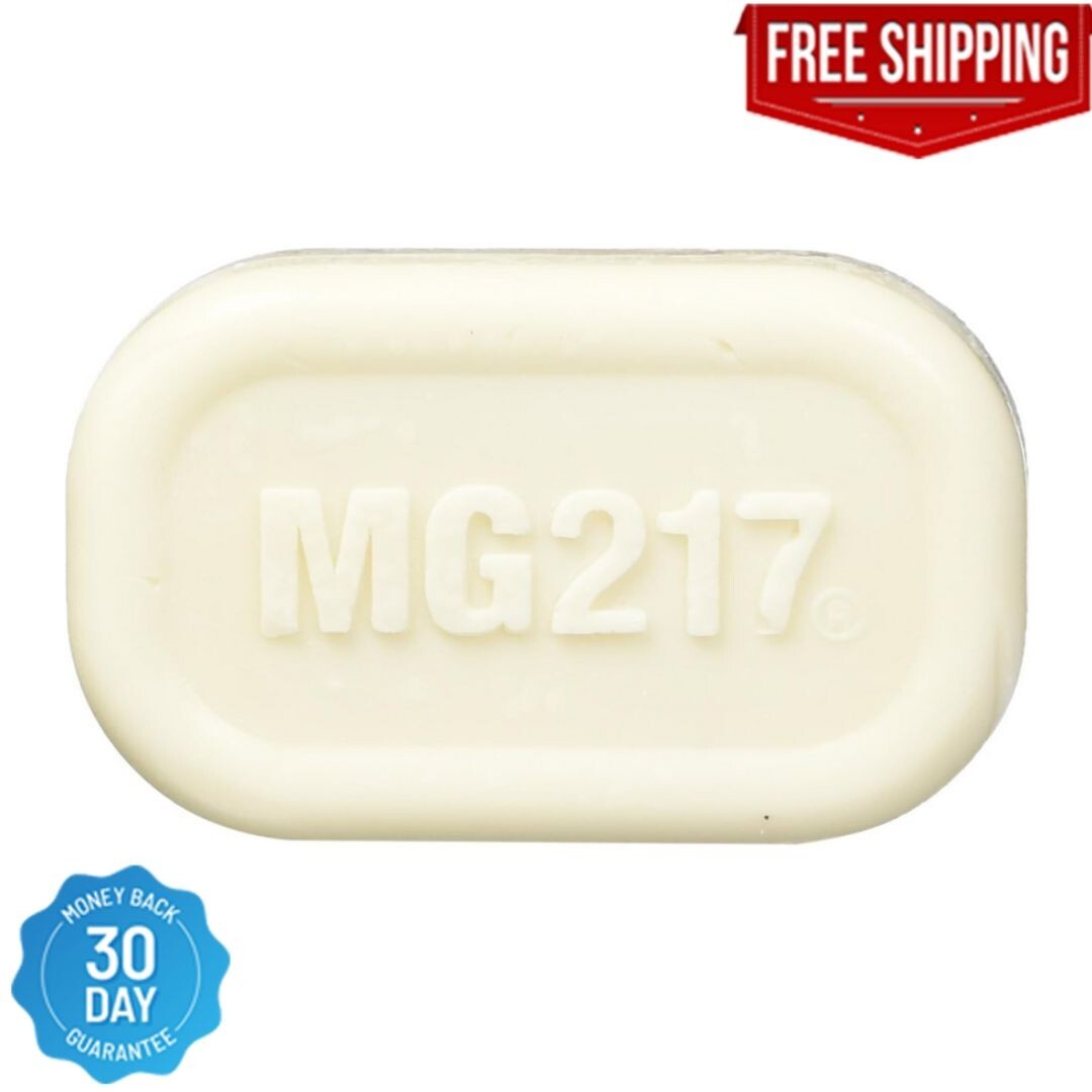 MG217 Psoriasis Dead Sea Mud and Salt Dual Bar Soap – with Aloe and Vitamin E, 3