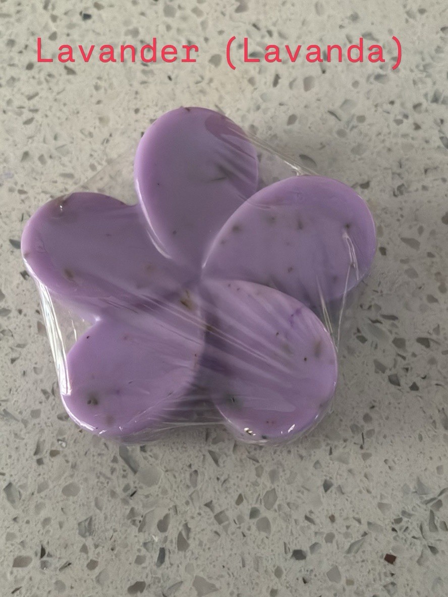 Loren Jabones Artesanales Handmade Lavender Floral Flower Body Bar Soap