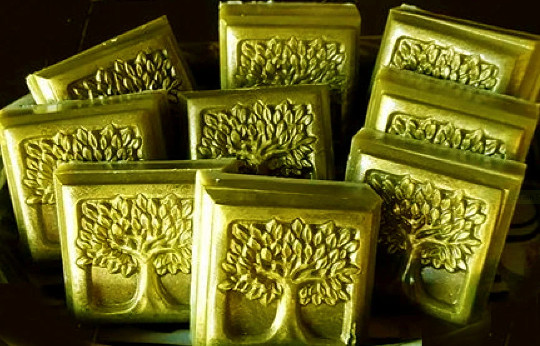 Matcha Green Tea Soap & Moringa Oleifera premium with green tea, scented