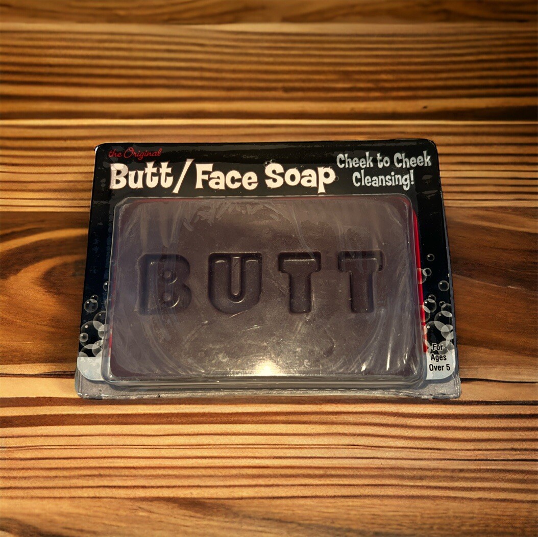 Soap Westminster The Original Butt Face Soap Brown White Gag Gift New