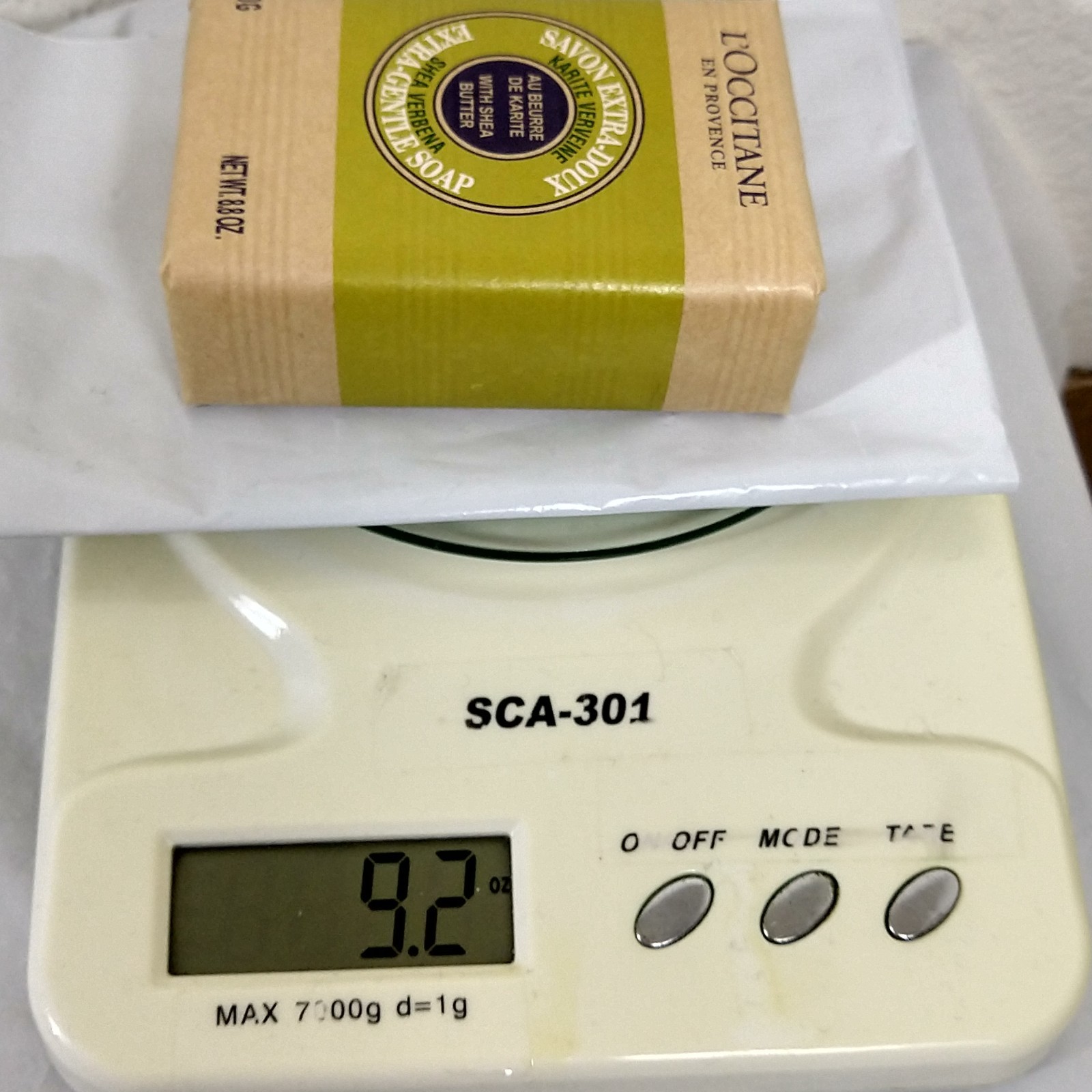 L’OCCITANE Shea Verbena Extra Gentle Body Soap 250G New