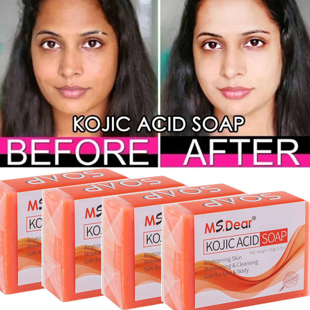 Kojic Acid Soap Dark Spot Remover Skin Lightening Face Whitening Body Bleaching