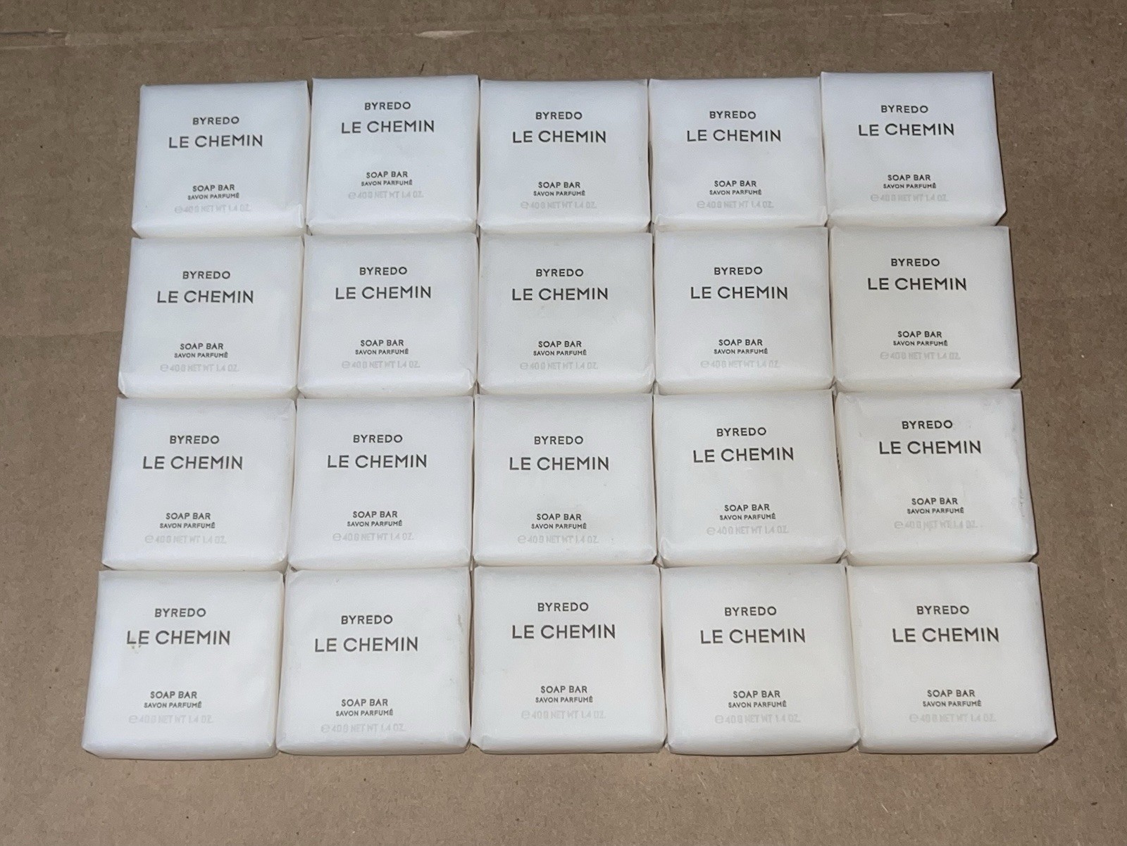 Byredo Le Chemin Soap Bars Travel Size 1.4 Oz Lot of 20